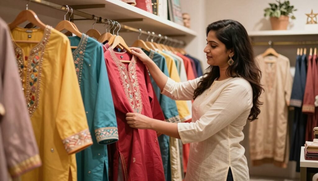 selecting kurtis for your figure selecting kurtis for your figure